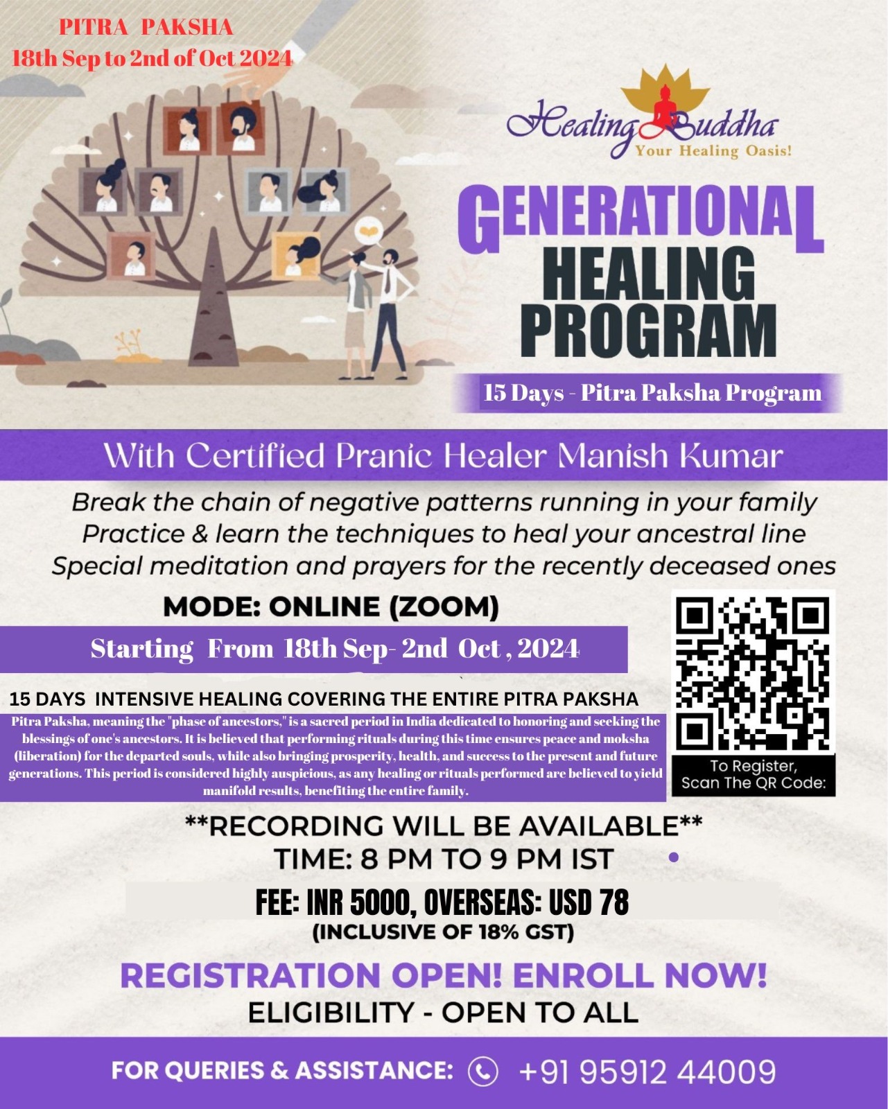 Generational Healing Program